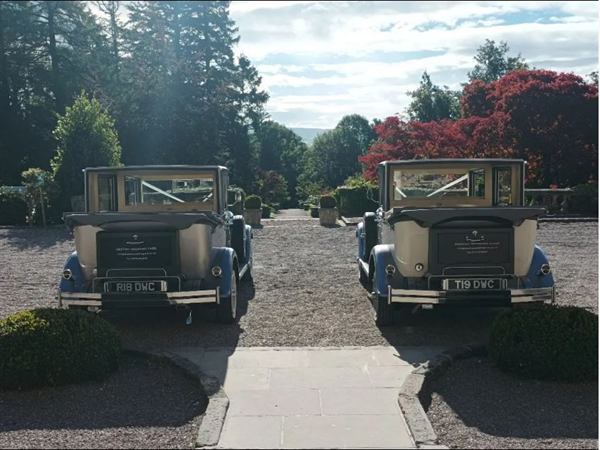 Roxy and Tia side by side at Eaves Hall